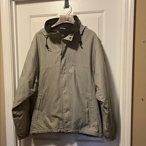 White Sierra Men's Gray Windbreaker Jacket